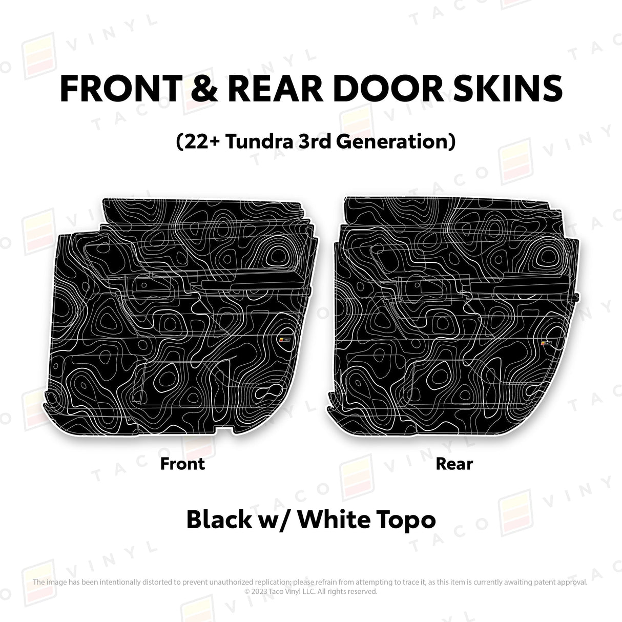 2022+ Tundra Door Skins - Xtrusion Overland