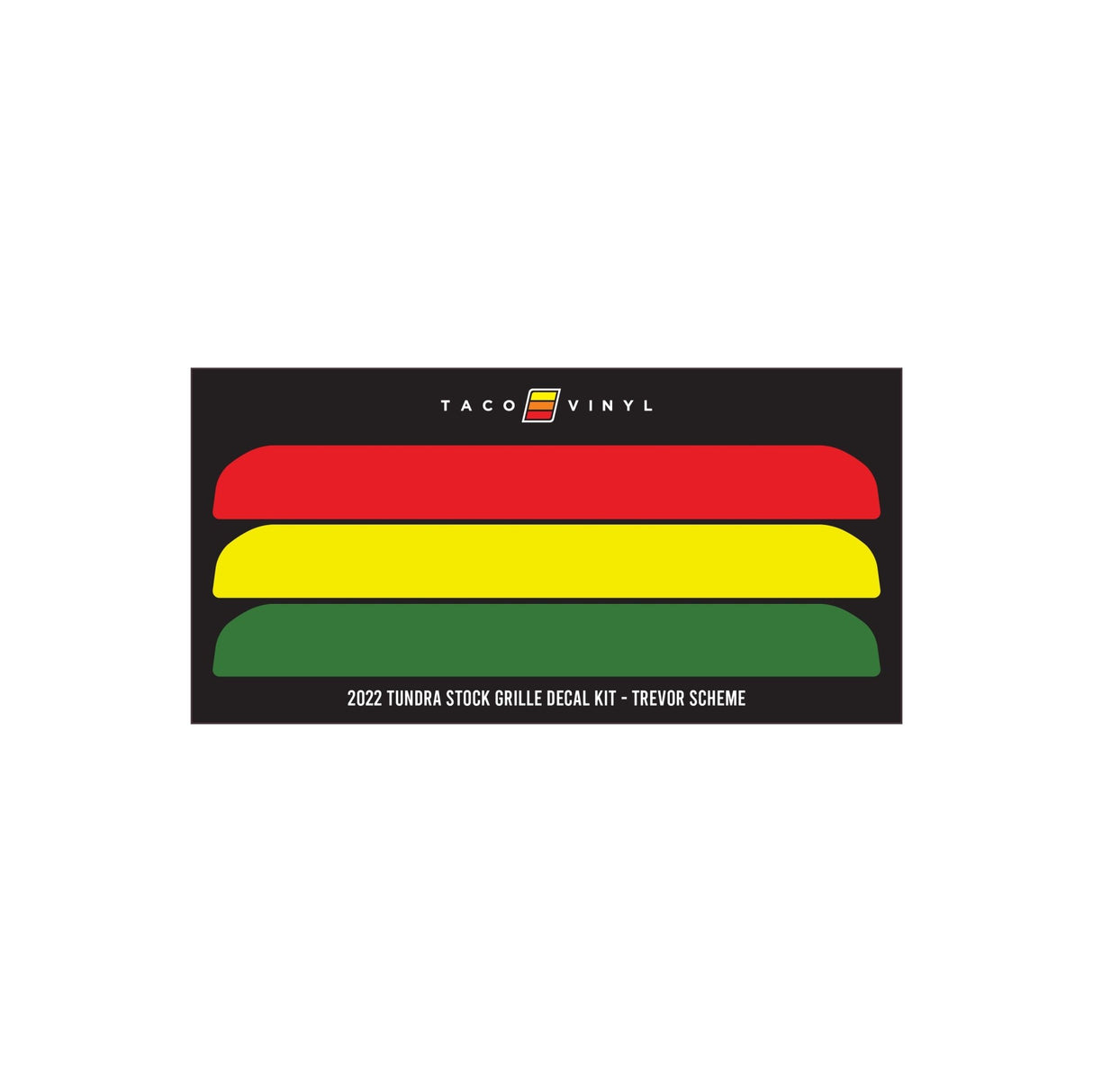 2022+ Tundra Offroad Grille Decal - Xtrusion Overland