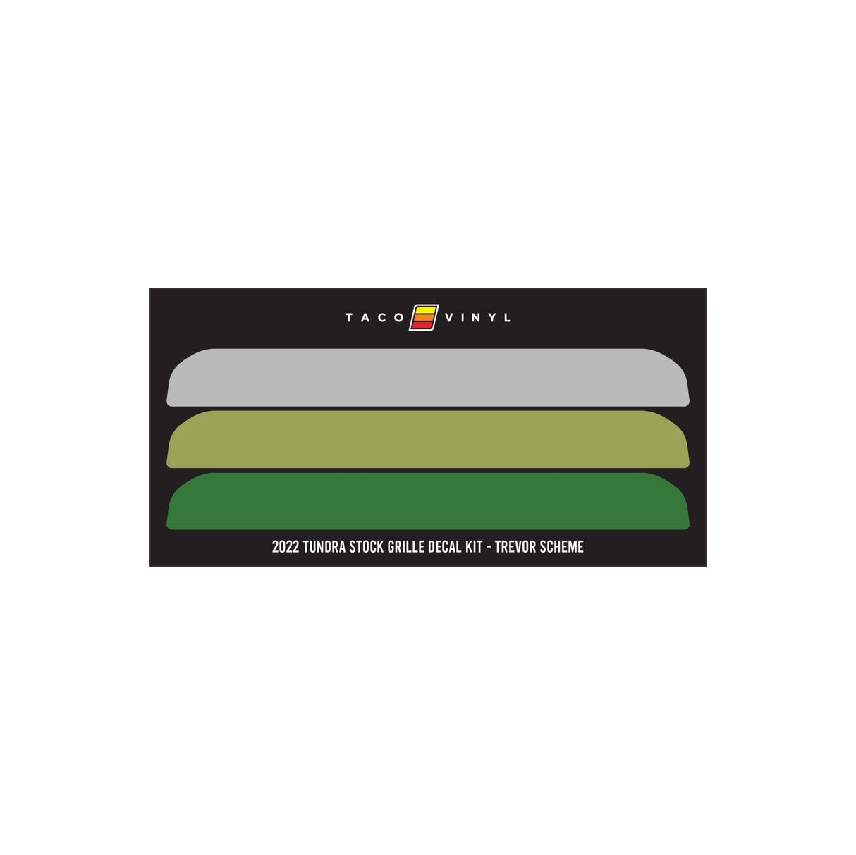 2022+ Tundra Offroad Grille Decal - Xtrusion Overland