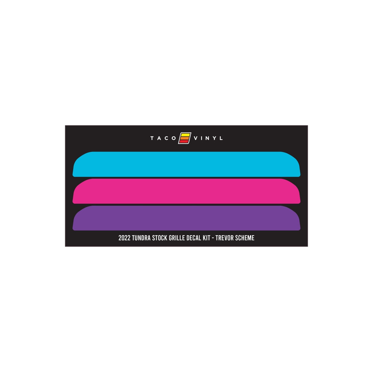 2022+ Tundra Offroad Grille Decal - Xtrusion Overland