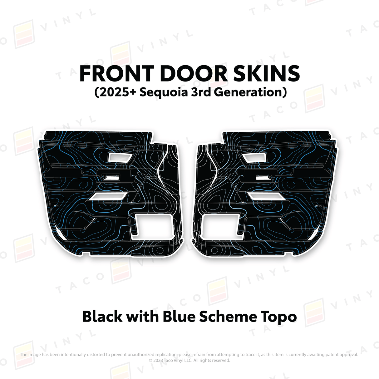 2023+ Sequoia Door Skins - Xtrusion Overland