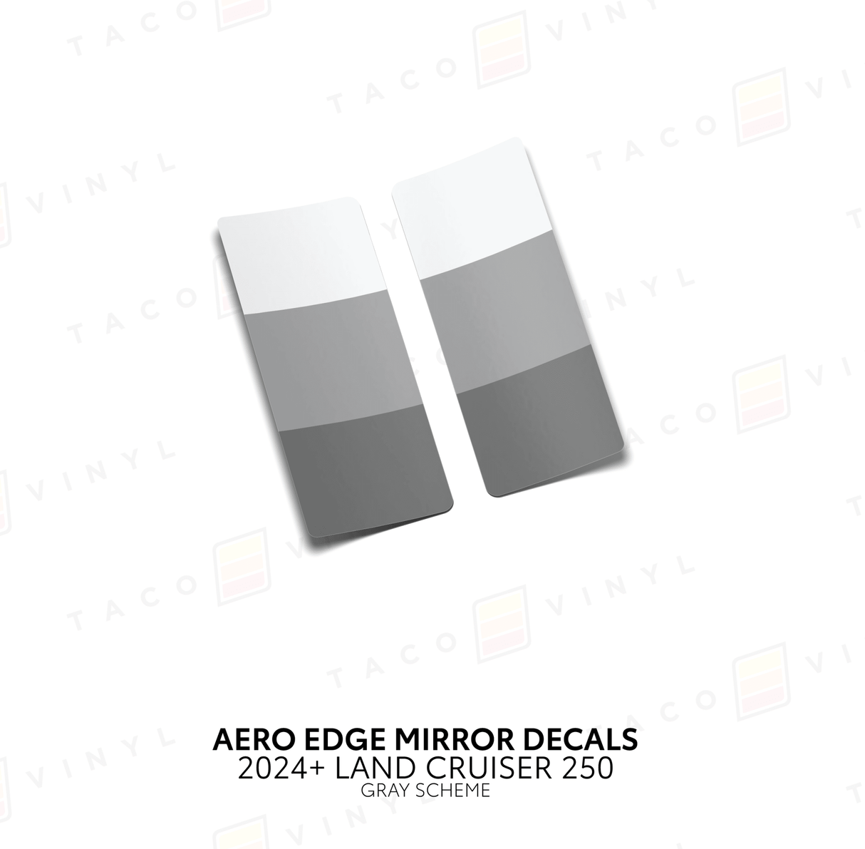 2024+ Land Cruiser 250 Aero Edge Mirror Decals - Xtrusion Overland