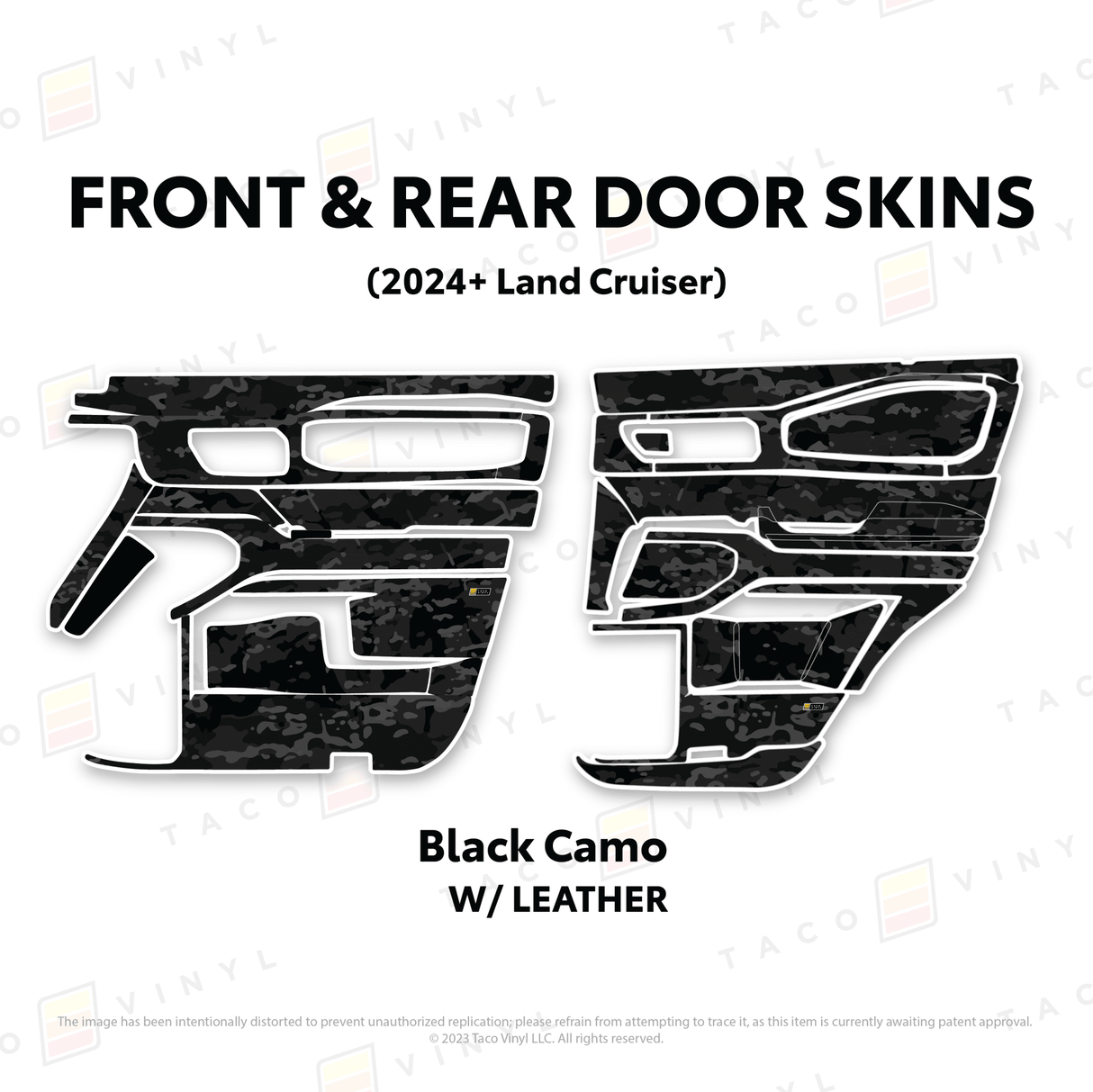 2024+ Land Cruiser 250 Door Skins - Xtrusion Overland