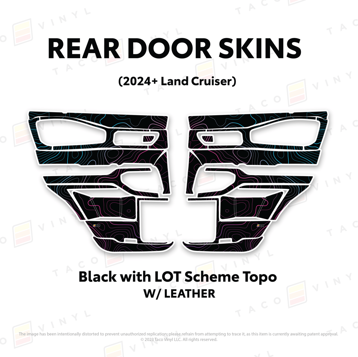 2024+ Land Cruiser 250 Door Skins - Xtrusion Overland