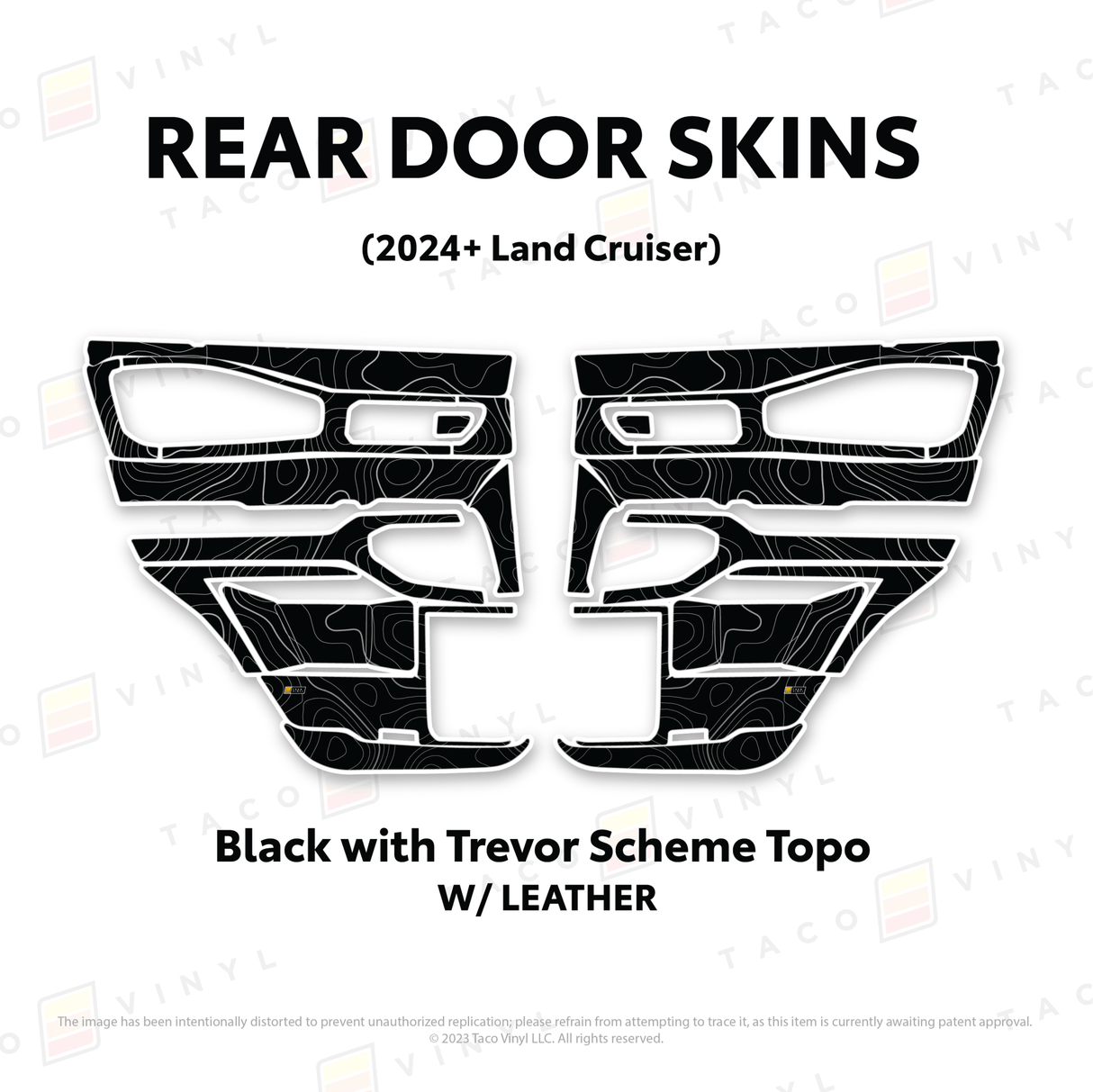 2024+ Land Cruiser 250 Door Skins - Xtrusion Overland