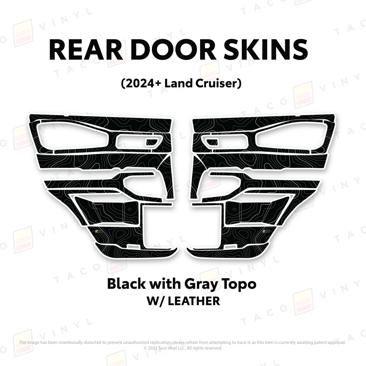 2024+ Land Cruiser 250 Door Skins - Xtrusion Overland