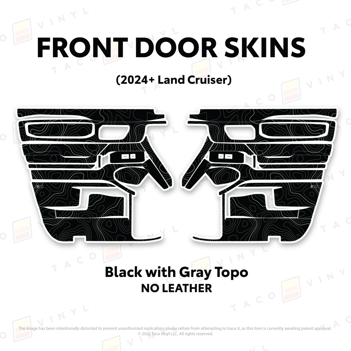2024+ Land Cruiser 250 Door Skins - Xtrusion Overland