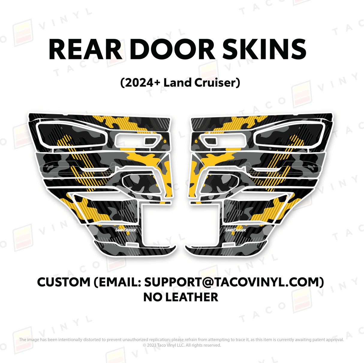2024+ Land Cruiser 250 Door Skins - Xtrusion Overland