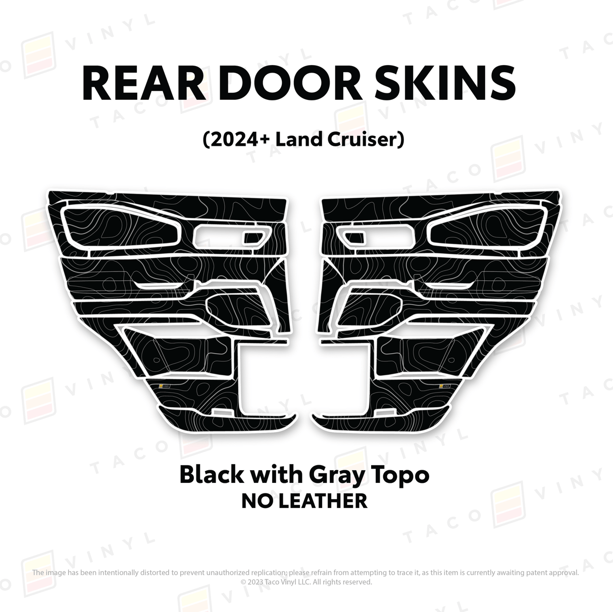 2024+ Land Cruiser 250 Door Skins - Xtrusion Overland