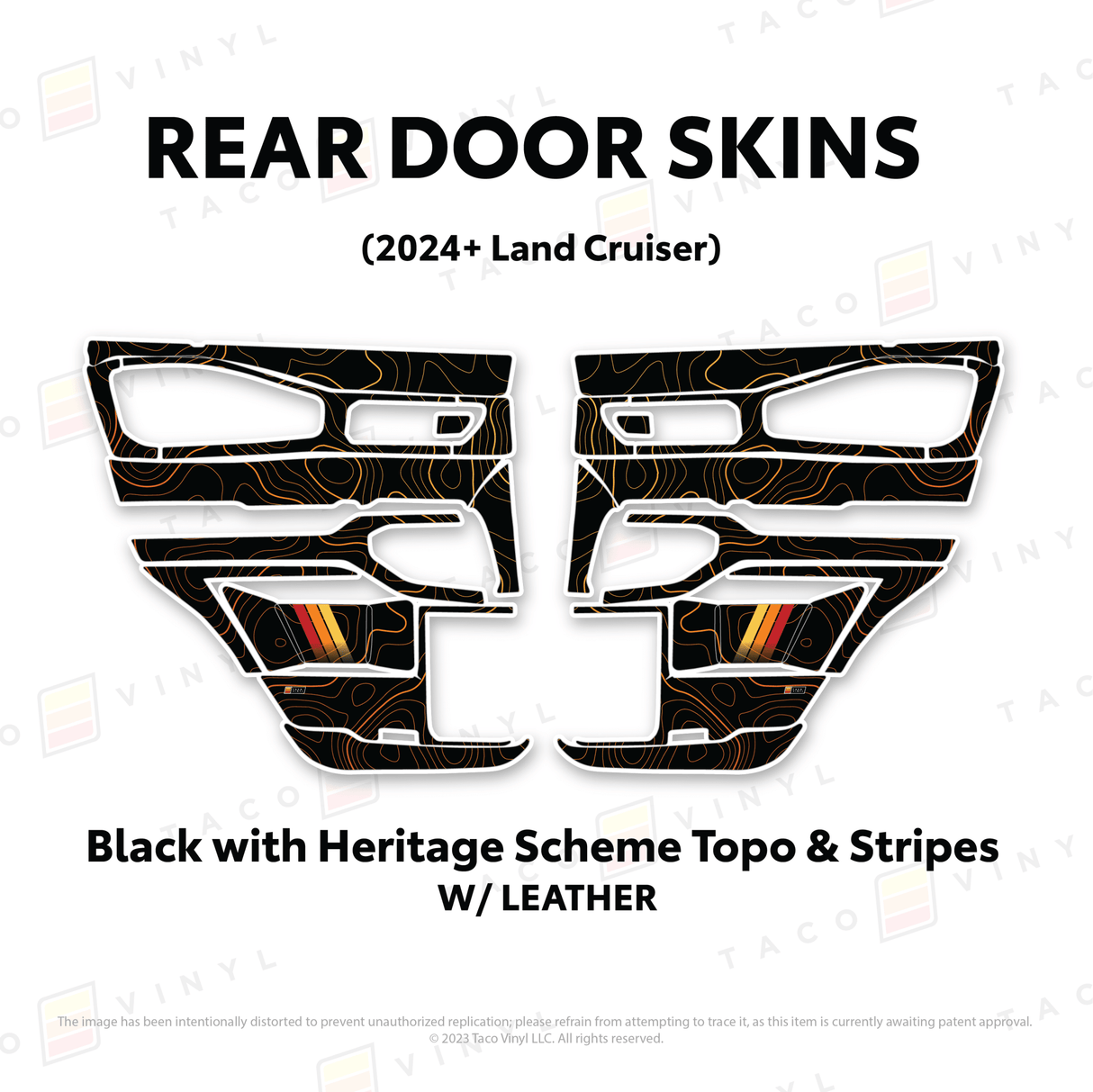 2024+ Land Cruiser 250 Door Skins - Xtrusion Overland