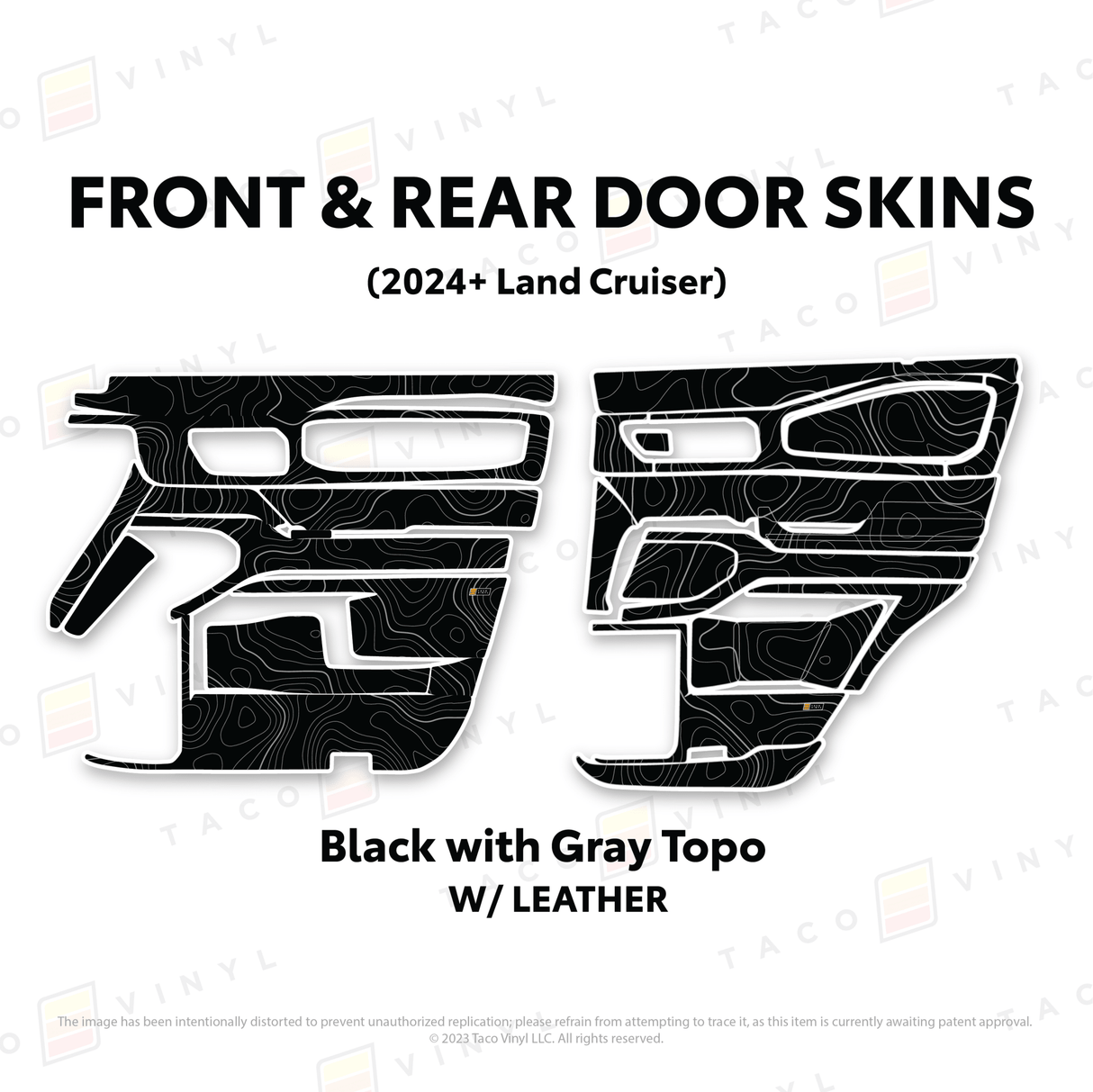 2024+ Land Cruiser 250 Door Skins - Xtrusion Overland