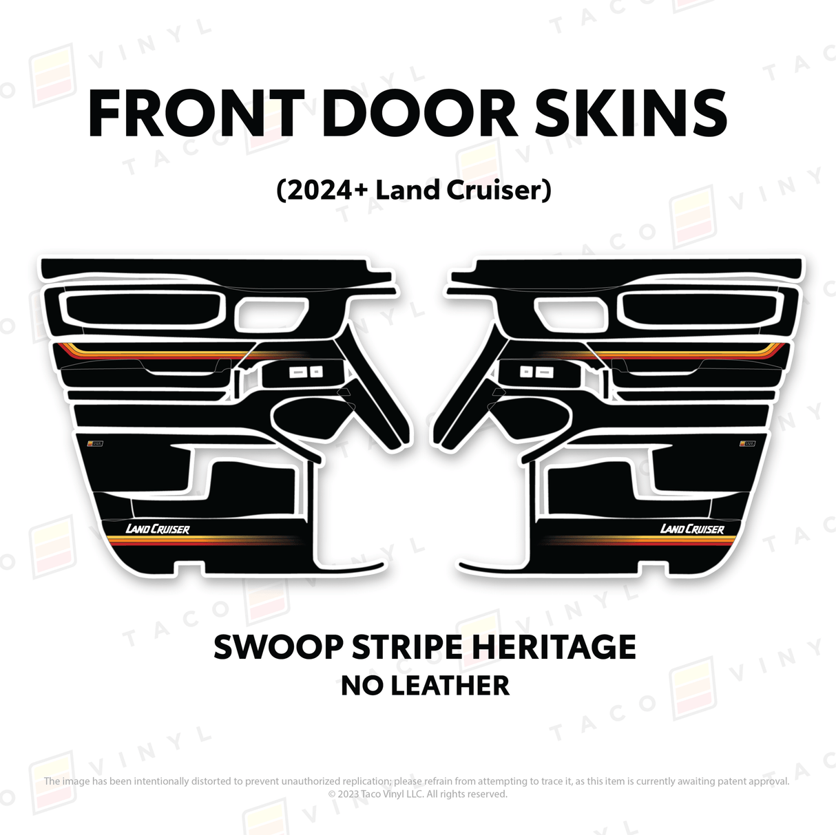 2024+ Land Cruiser 250 Door Skins - Xtrusion Overland