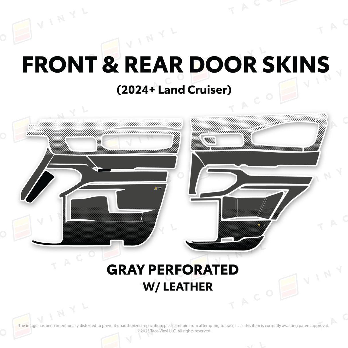 2024+ Land Cruiser 250 Door Skins - Xtrusion Overland
