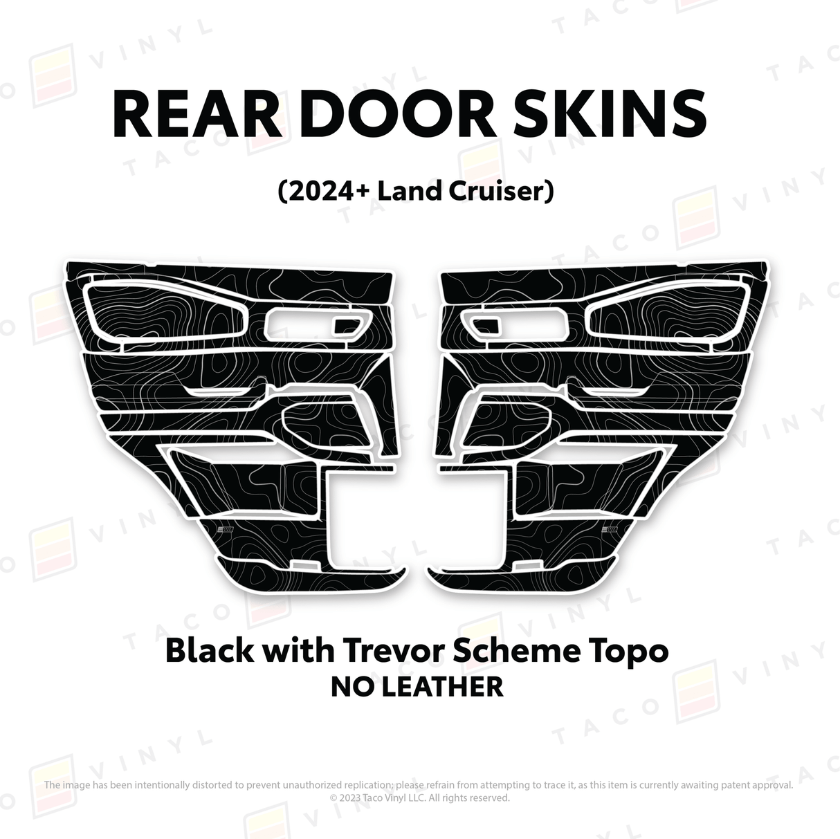 2024+ Land Cruiser 250 Door Skins - Xtrusion Overland