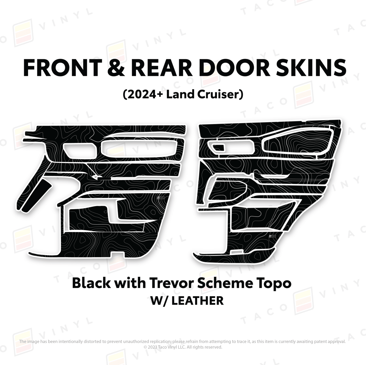 2024+ Land Cruiser 250 Door Skins - Xtrusion Overland