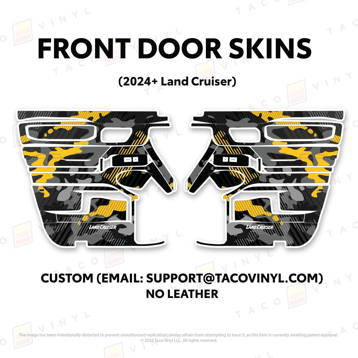 2024+ Land Cruiser 250 Door Skins - Xtrusion Overland