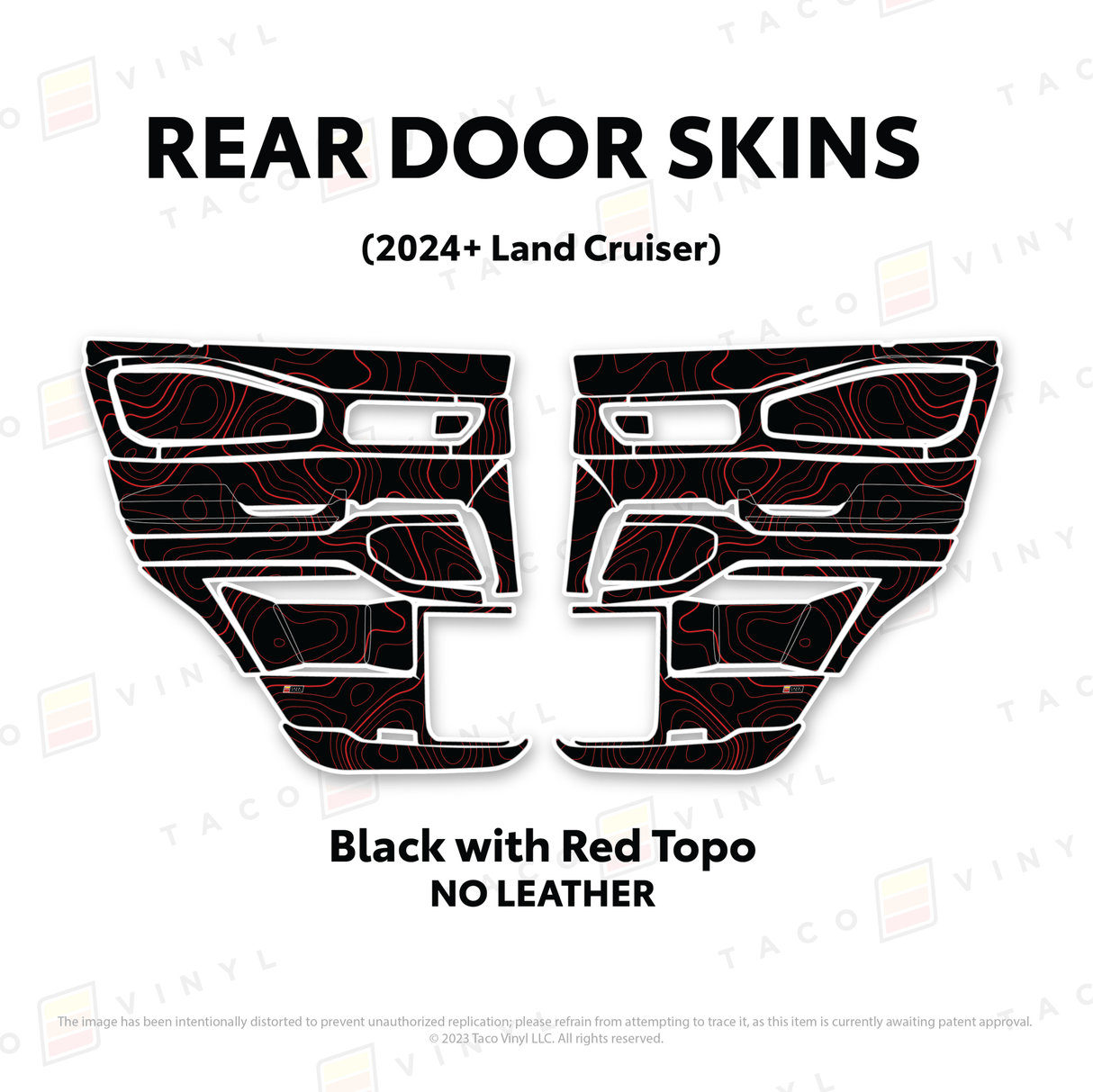 2024+ Land Cruiser 250 Door Skins - Xtrusion Overland