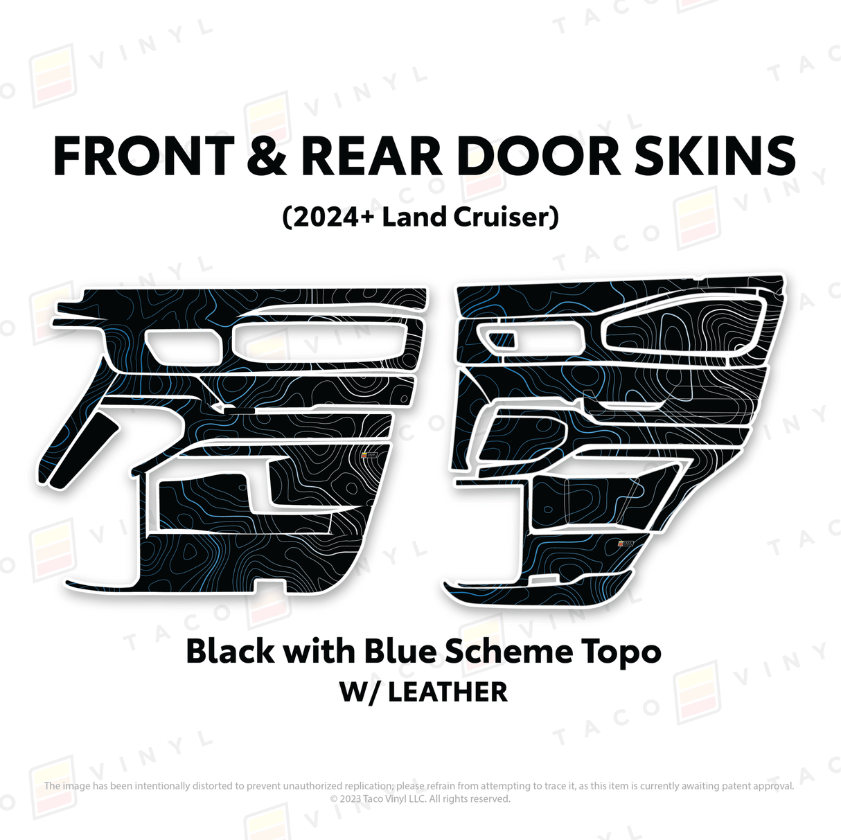 2024+ Land Cruiser 250 Door Skins - Xtrusion Overland