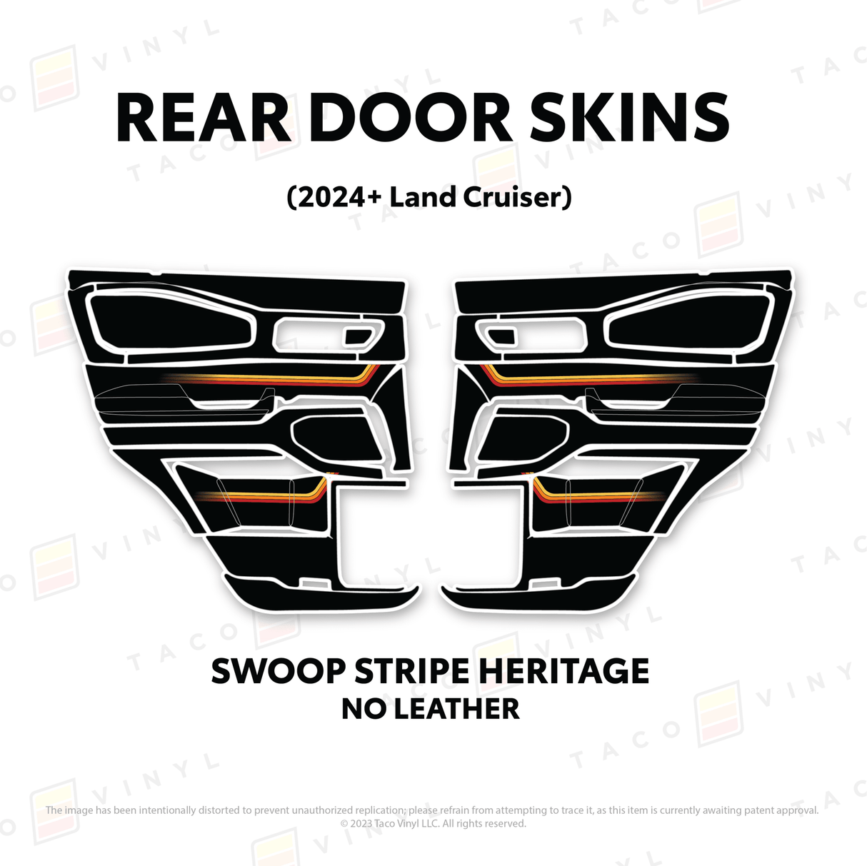 2024+ Land Cruiser 250 Door Skins - Xtrusion Overland
