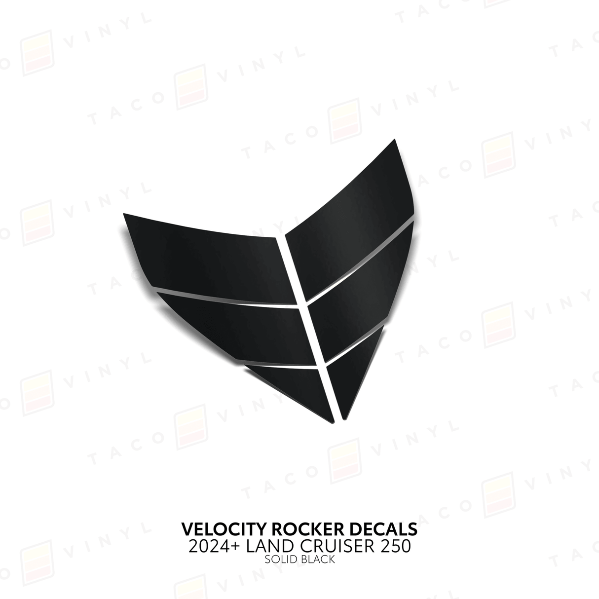 2024+ Land Cruiser 250 Velocity Lower Rocker Decals - Xtrusion Overland