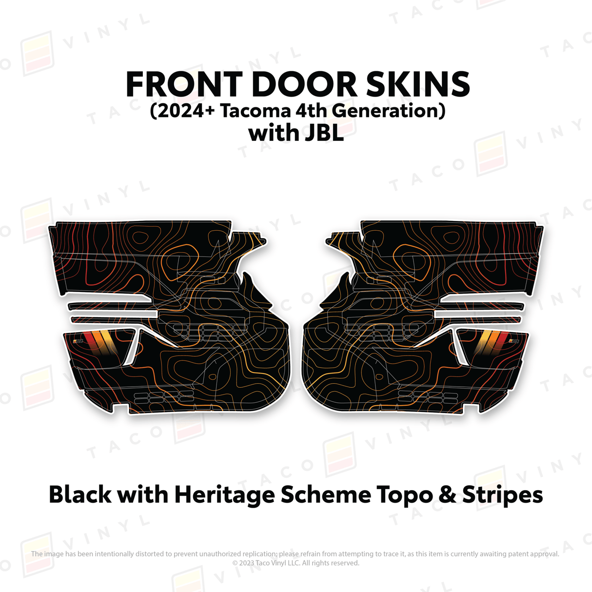 2024+ Tacoma Door Skins - Xtrusion Overland
