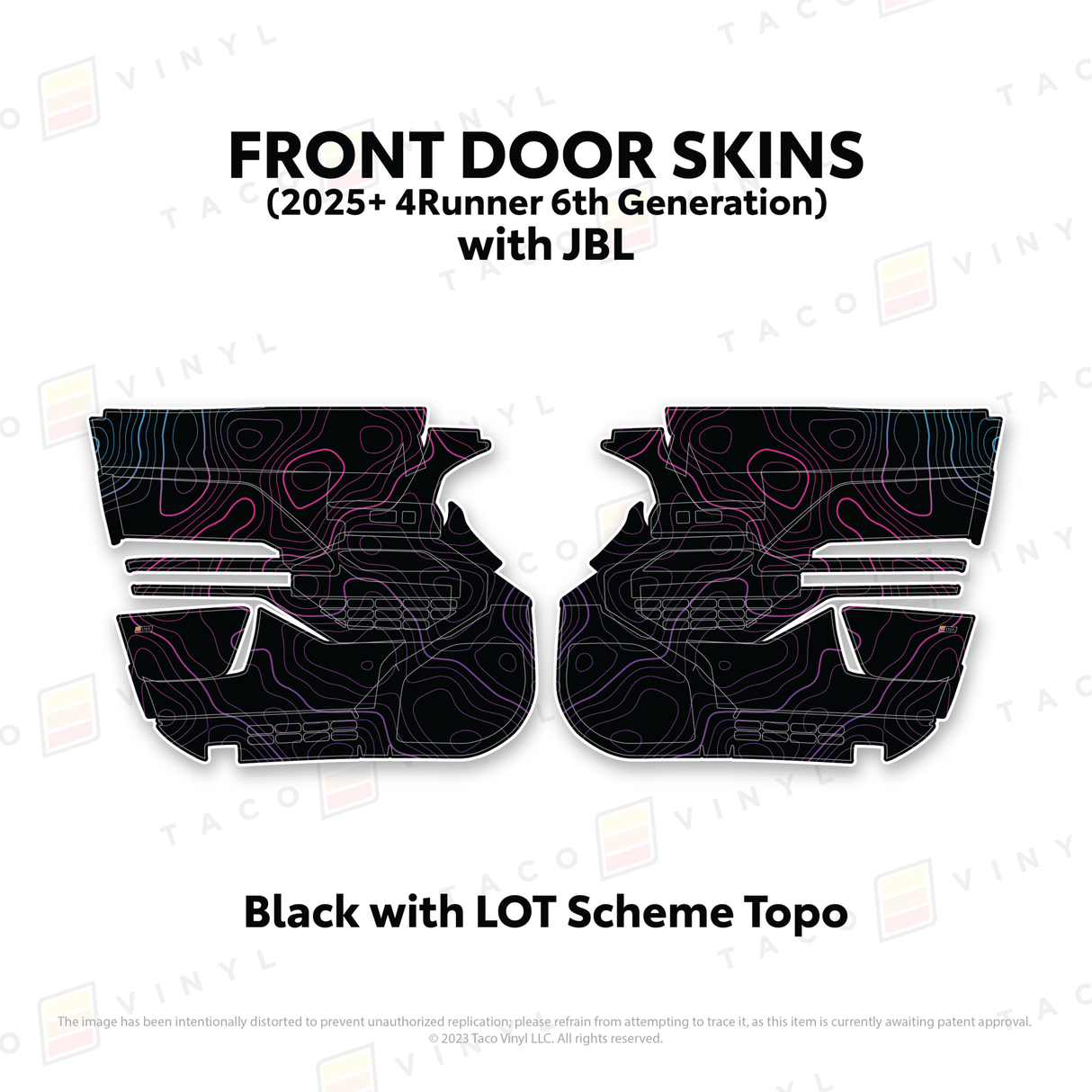 2024+ Tacoma Door Skins - Xtrusion Overland