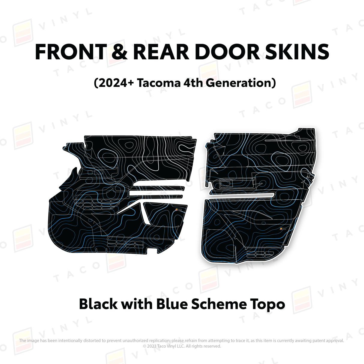 2024+ Tacoma Door Skins - Xtrusion Overland