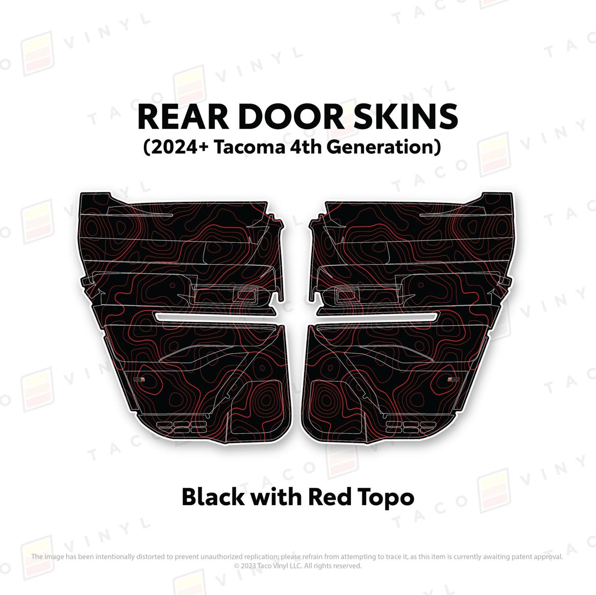 2024+ Tacoma Door Skins - Xtrusion Overland