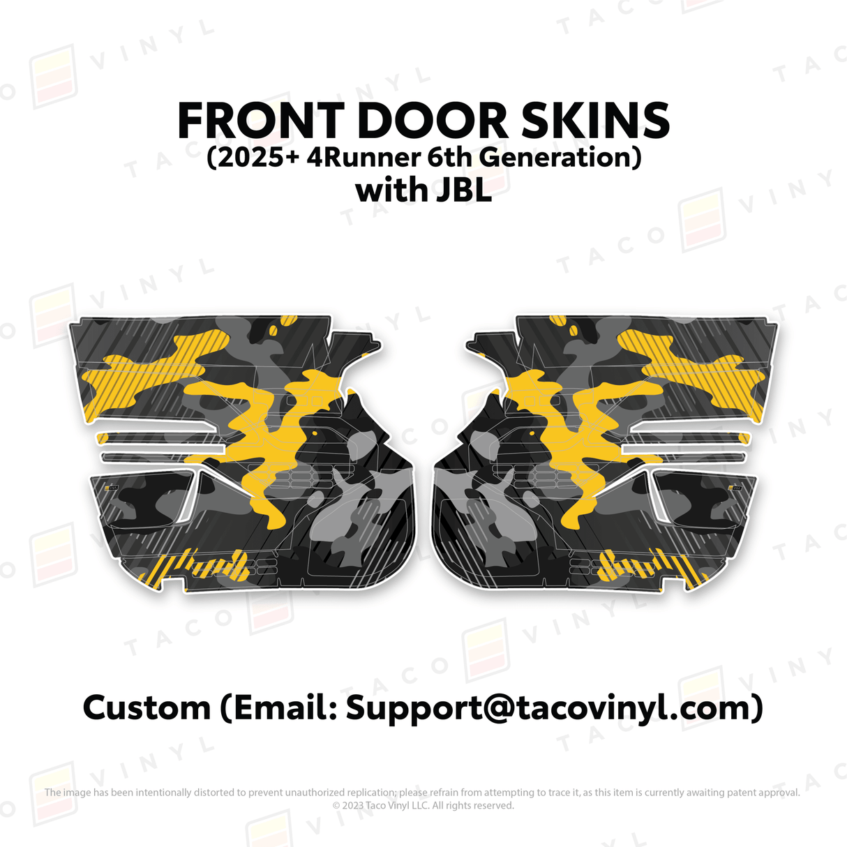 2024+ Tacoma Door Skins - Xtrusion Overland