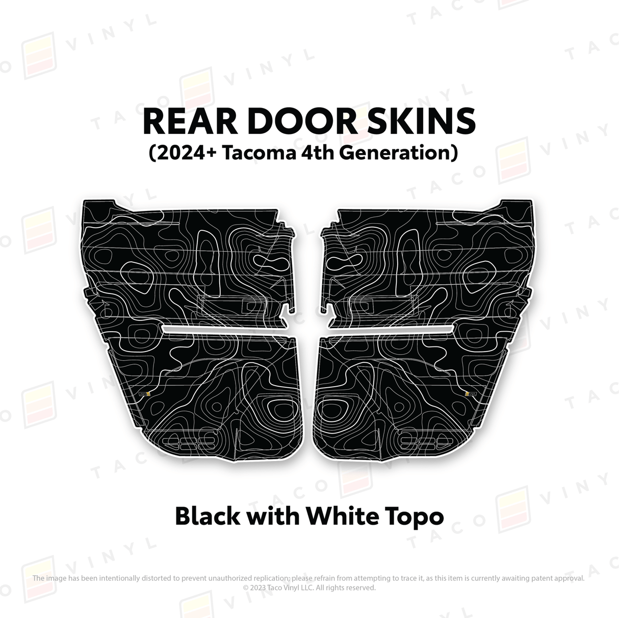 2024+ Tacoma Door Skins - Xtrusion Overland