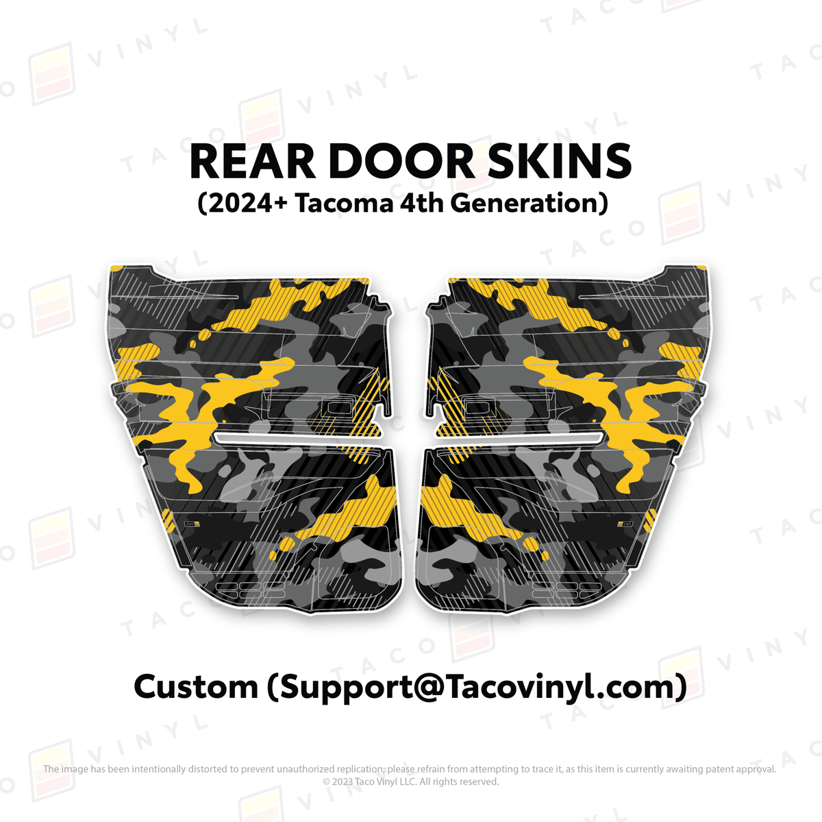 2024+ Tacoma Door Skins - Xtrusion Overland