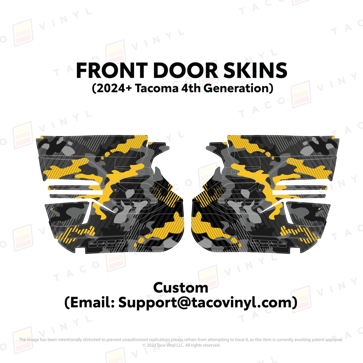 2024+ Tacoma Door Skins - Xtrusion Overland