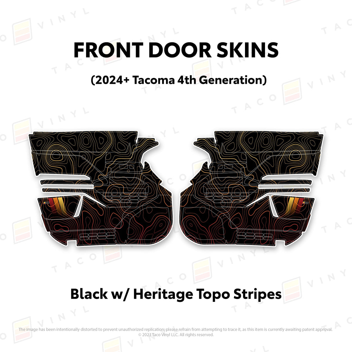2024+ Tacoma Door Skins - Xtrusion Overland