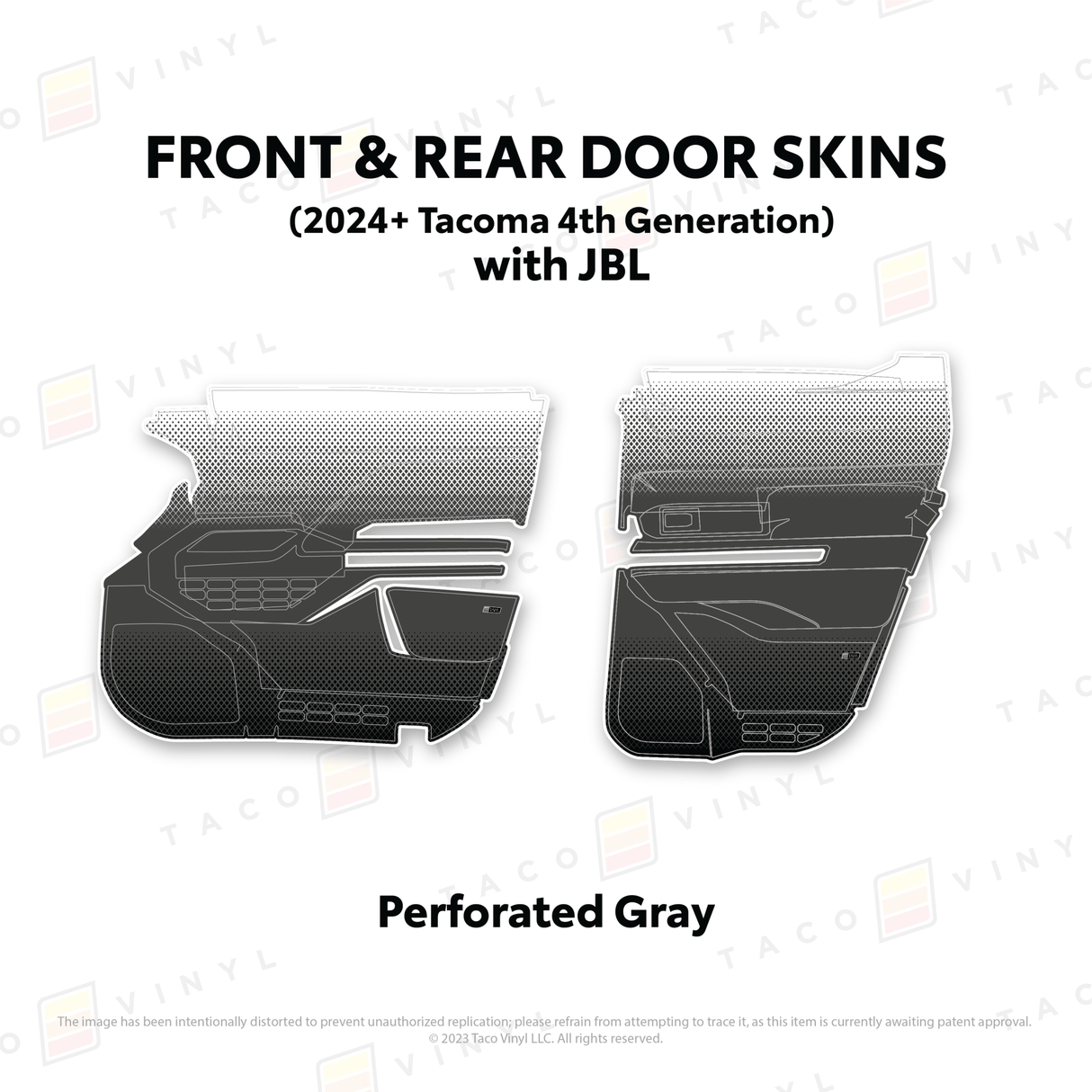 2024+ Tacoma Door Skins - Xtrusion Overland