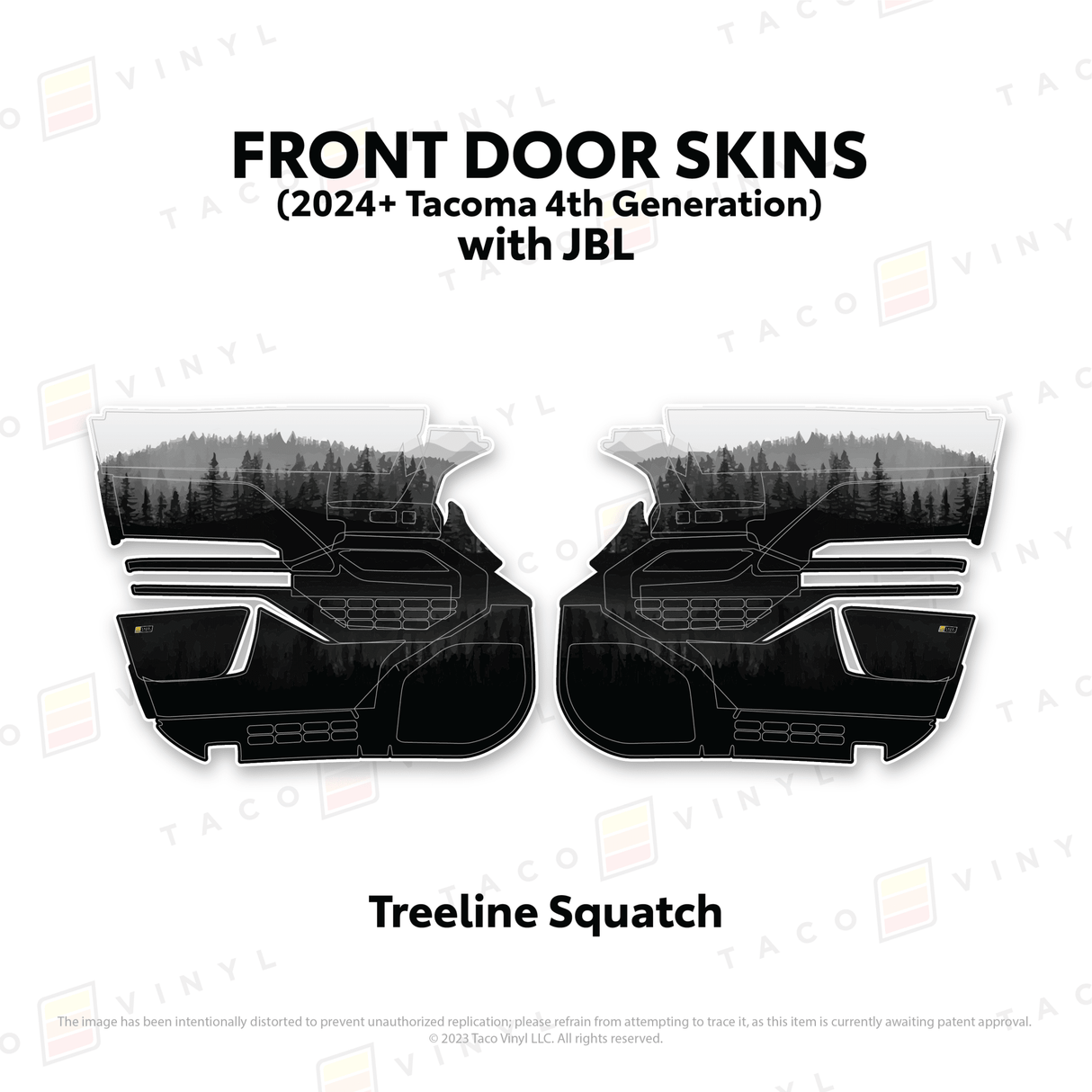 2024+ Tacoma Door Skins - Xtrusion Overland