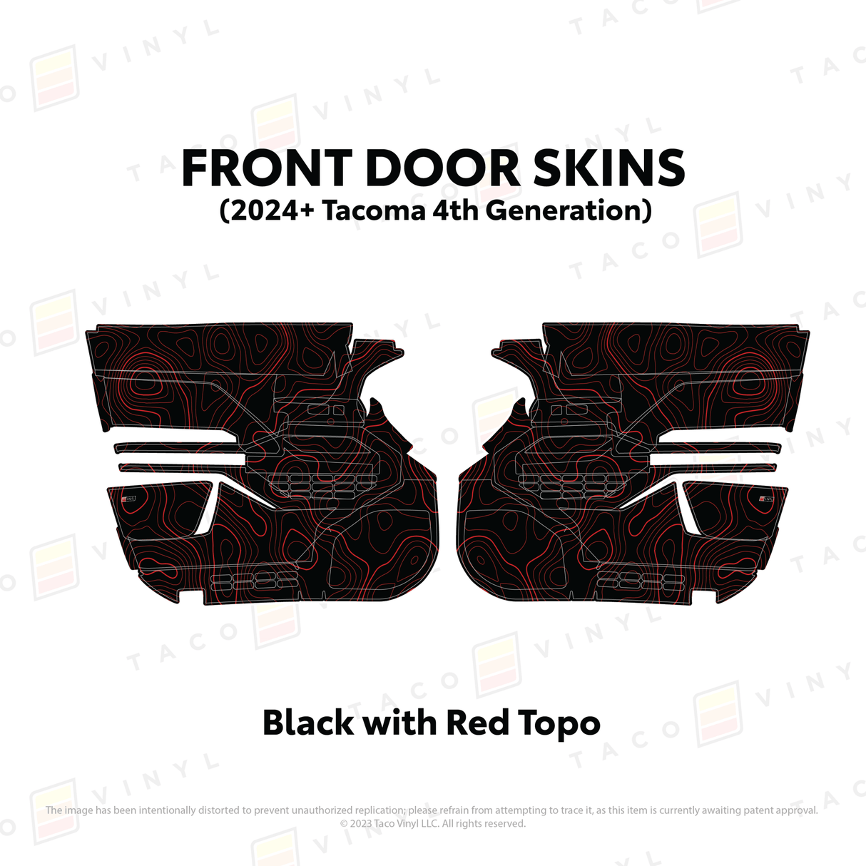 2024+ Tacoma Door Skins - Xtrusion Overland