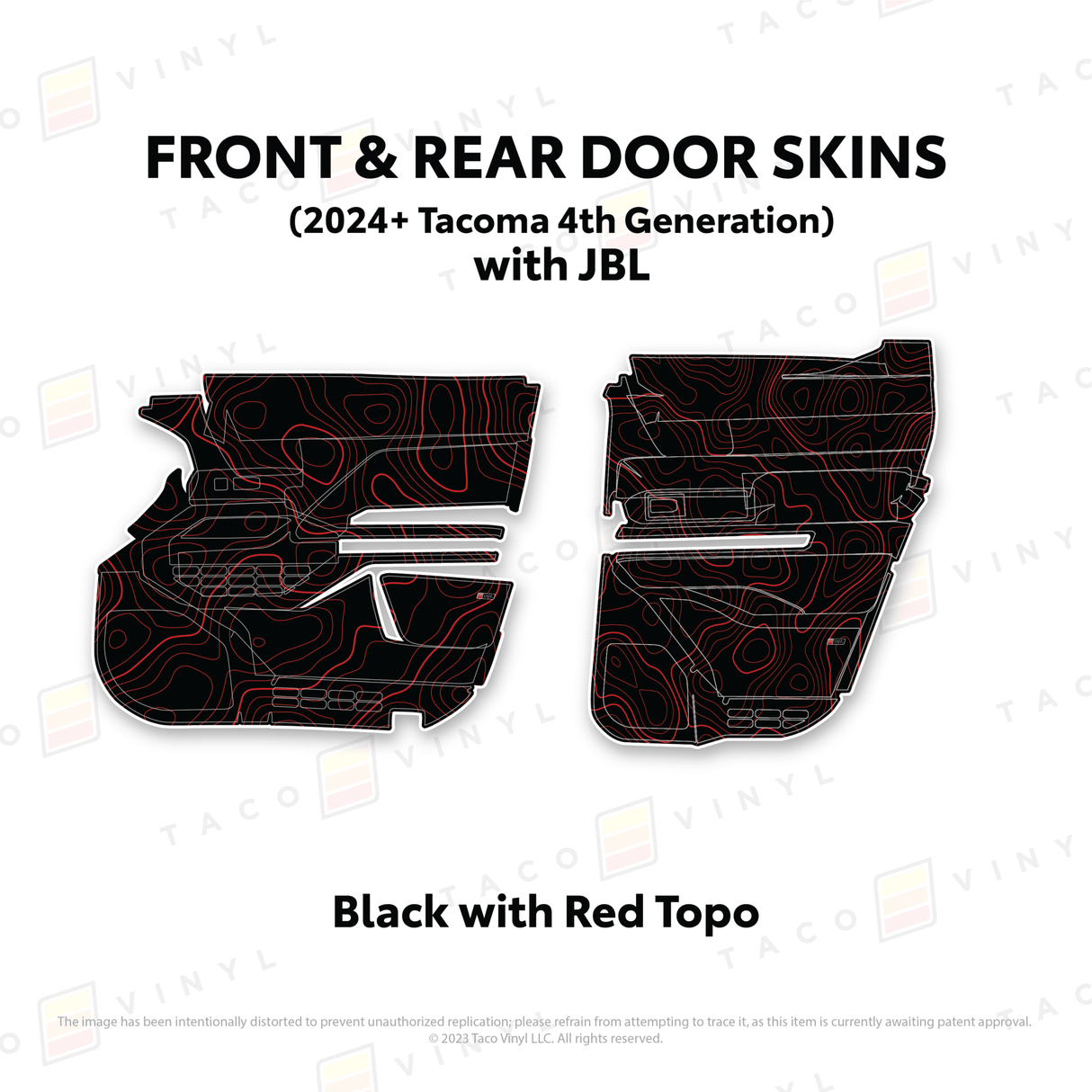 2024+ Tacoma Door Skins - Xtrusion Overland