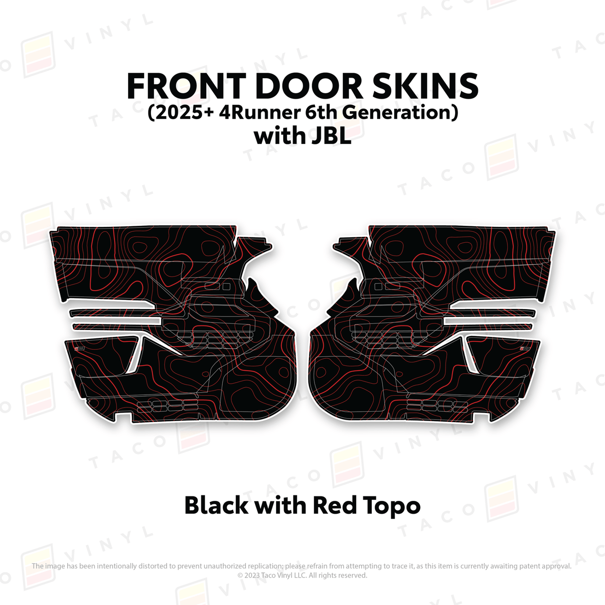 2024+ Tacoma Door Skins - Xtrusion Overland
