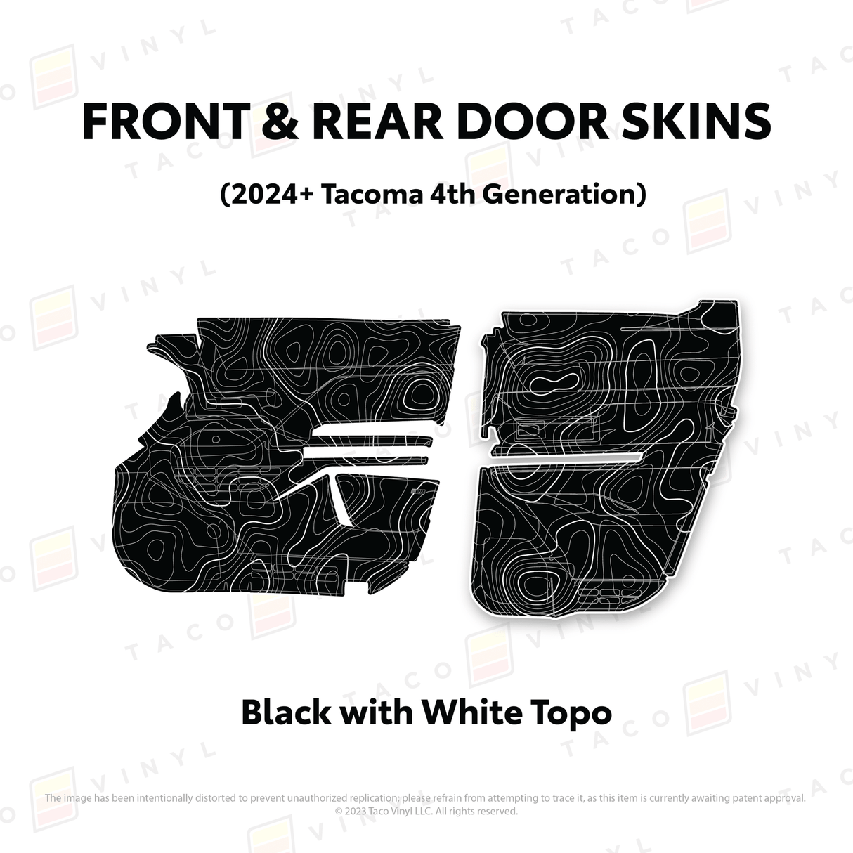 2024+ Tacoma Door Skins - Xtrusion Overland