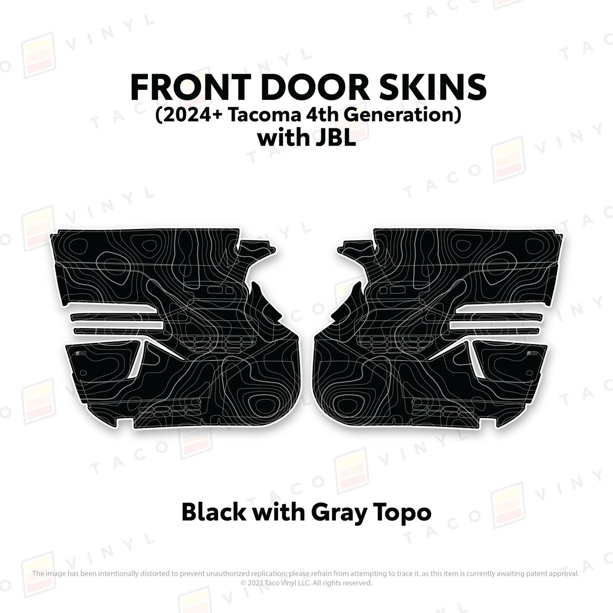 2024+ Tacoma Door Skins - Xtrusion Overland