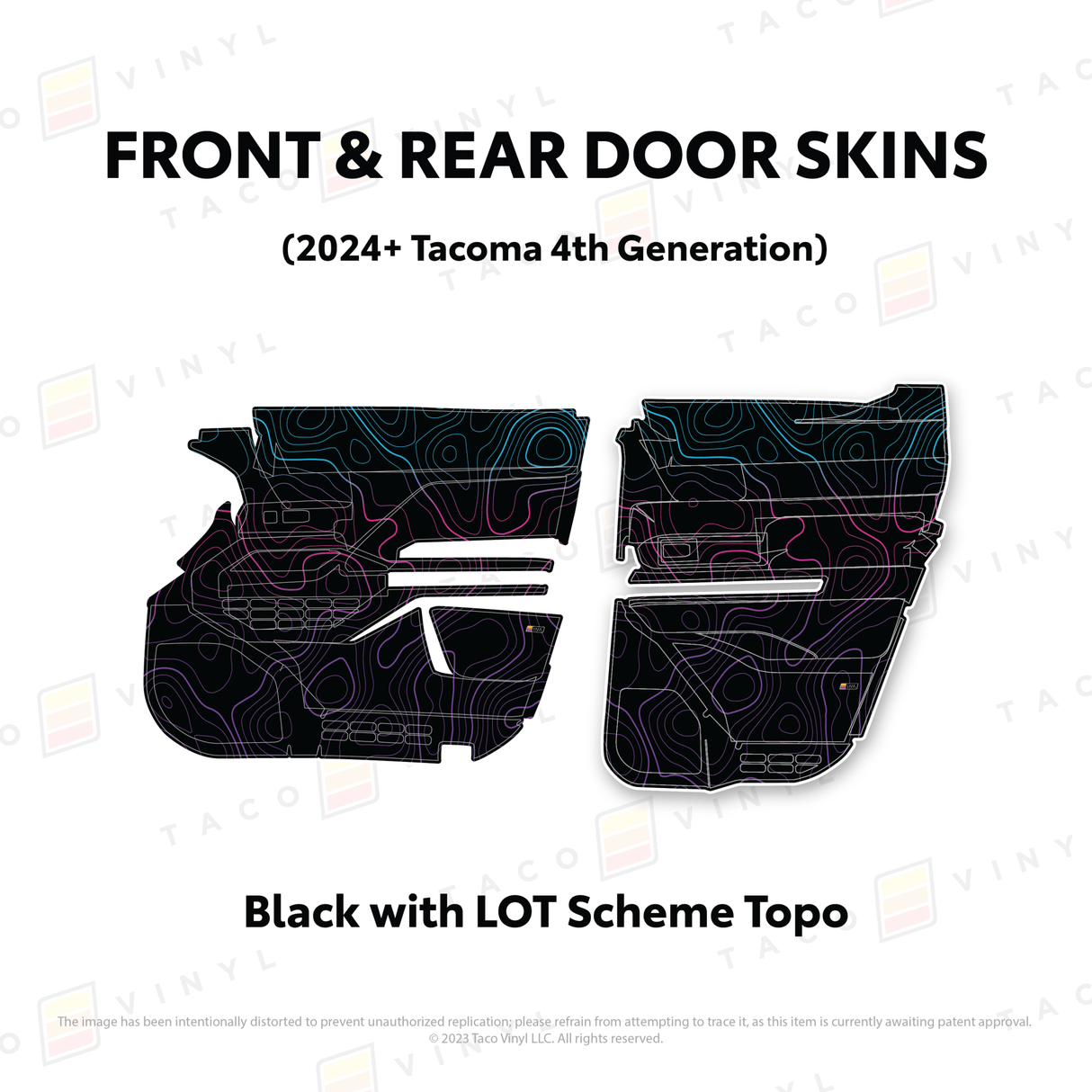 2024+ Tacoma Door Skins - Xtrusion Overland