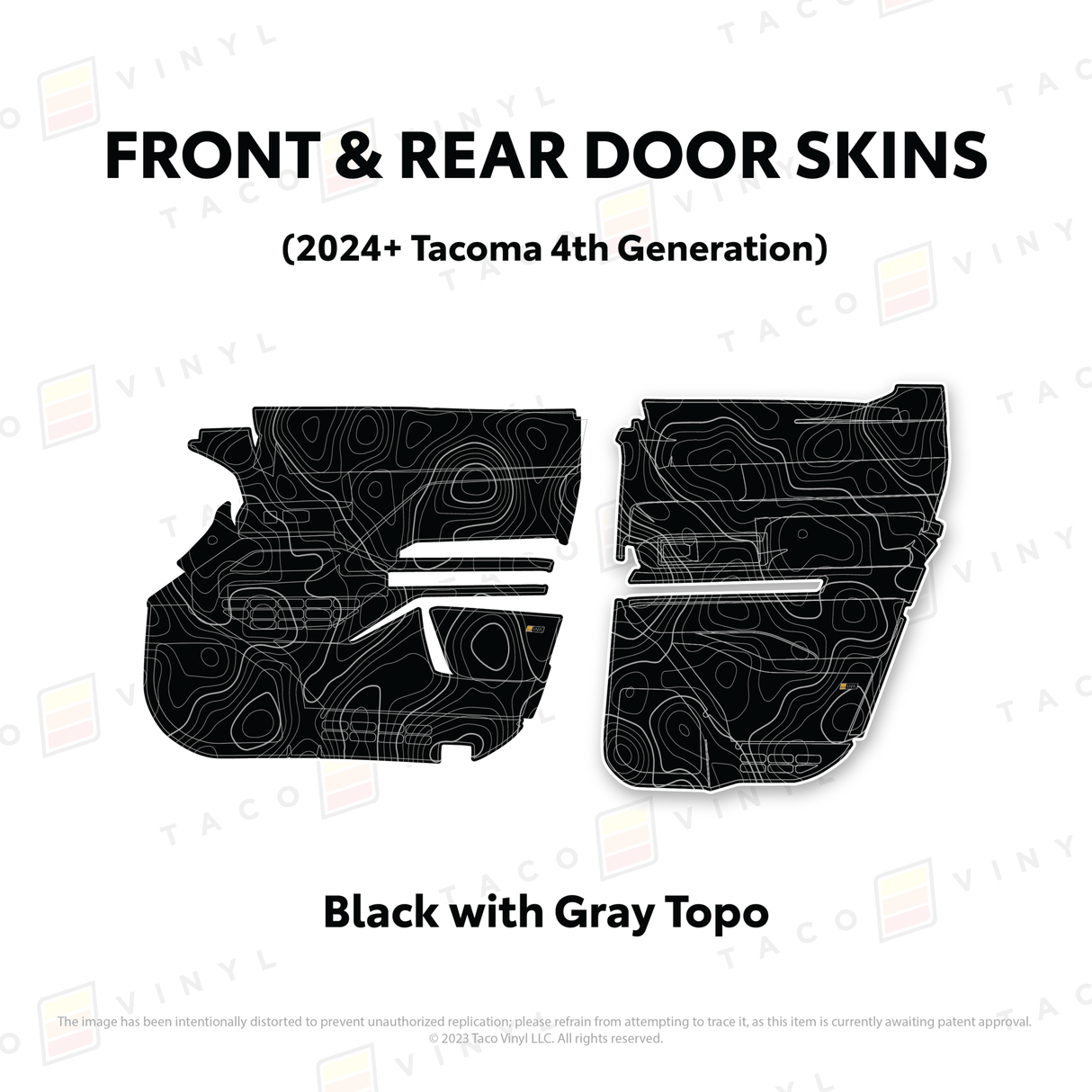 2024+ Tacoma Door Skins - Xtrusion Overland