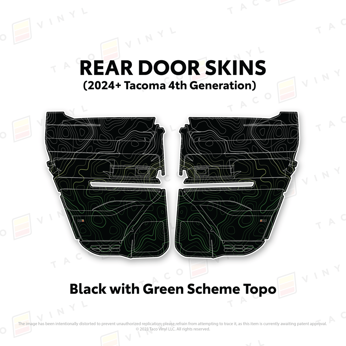 2024+ Tacoma Door Skins - Xtrusion Overland