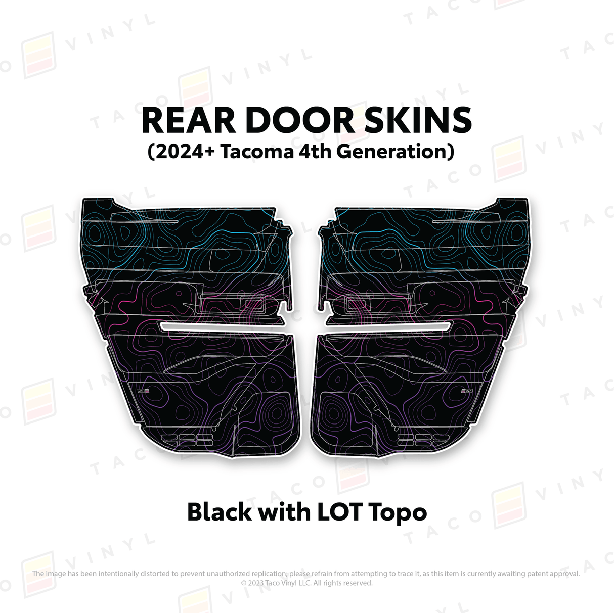 2024+ Tacoma Door Skins - Xtrusion Overland