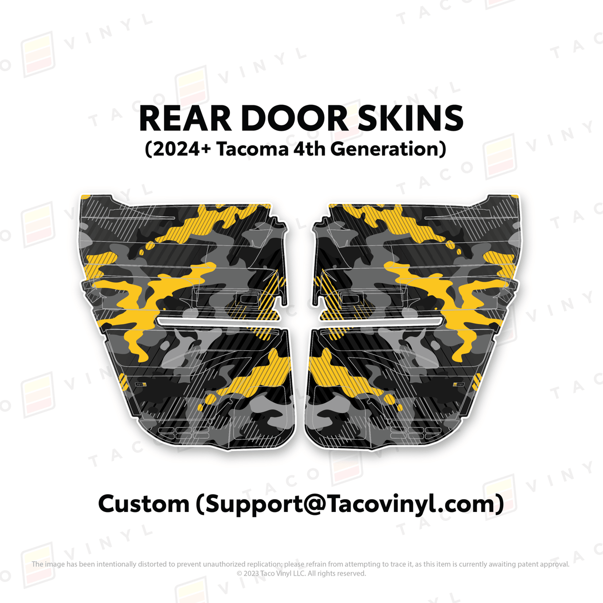 2024+ Tacoma Door Skins - Xtrusion Overland