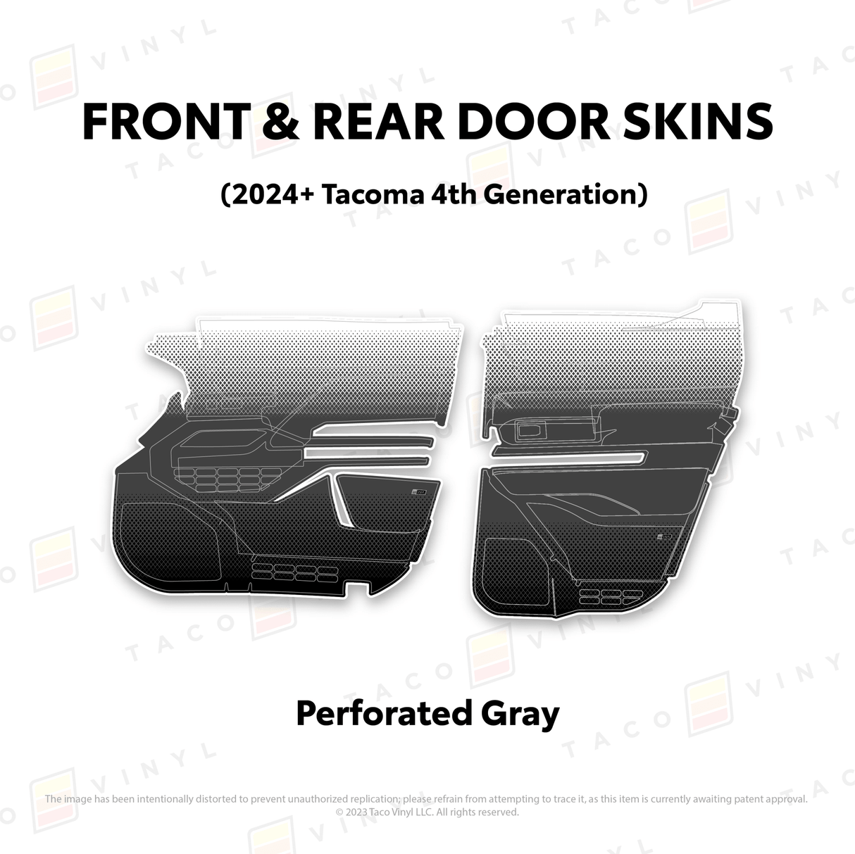 2024+ Tacoma Door Skins - Xtrusion Overland