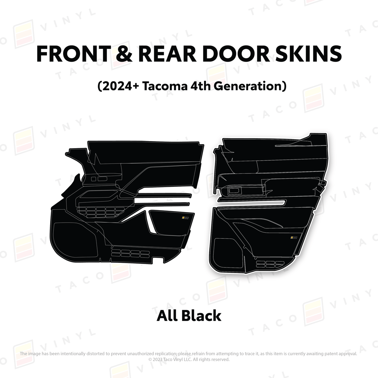 2024+ Tacoma Door Skins - Xtrusion Overland