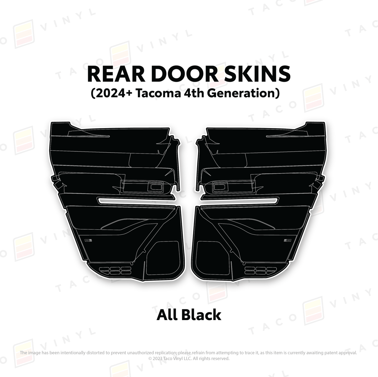 2024+ Tacoma Door Skins - Xtrusion Overland