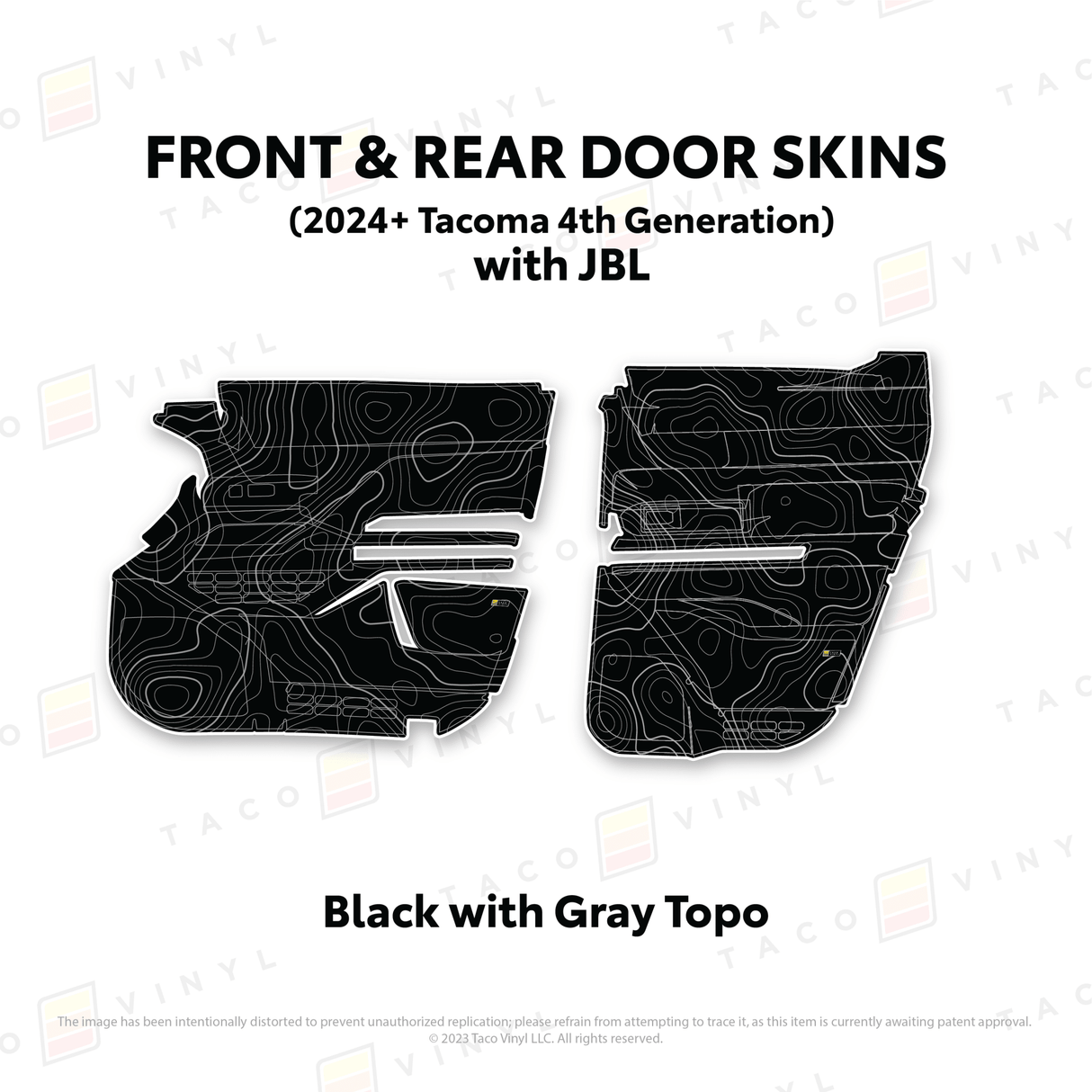 2024+ Tacoma Door Skins - Xtrusion Overland
