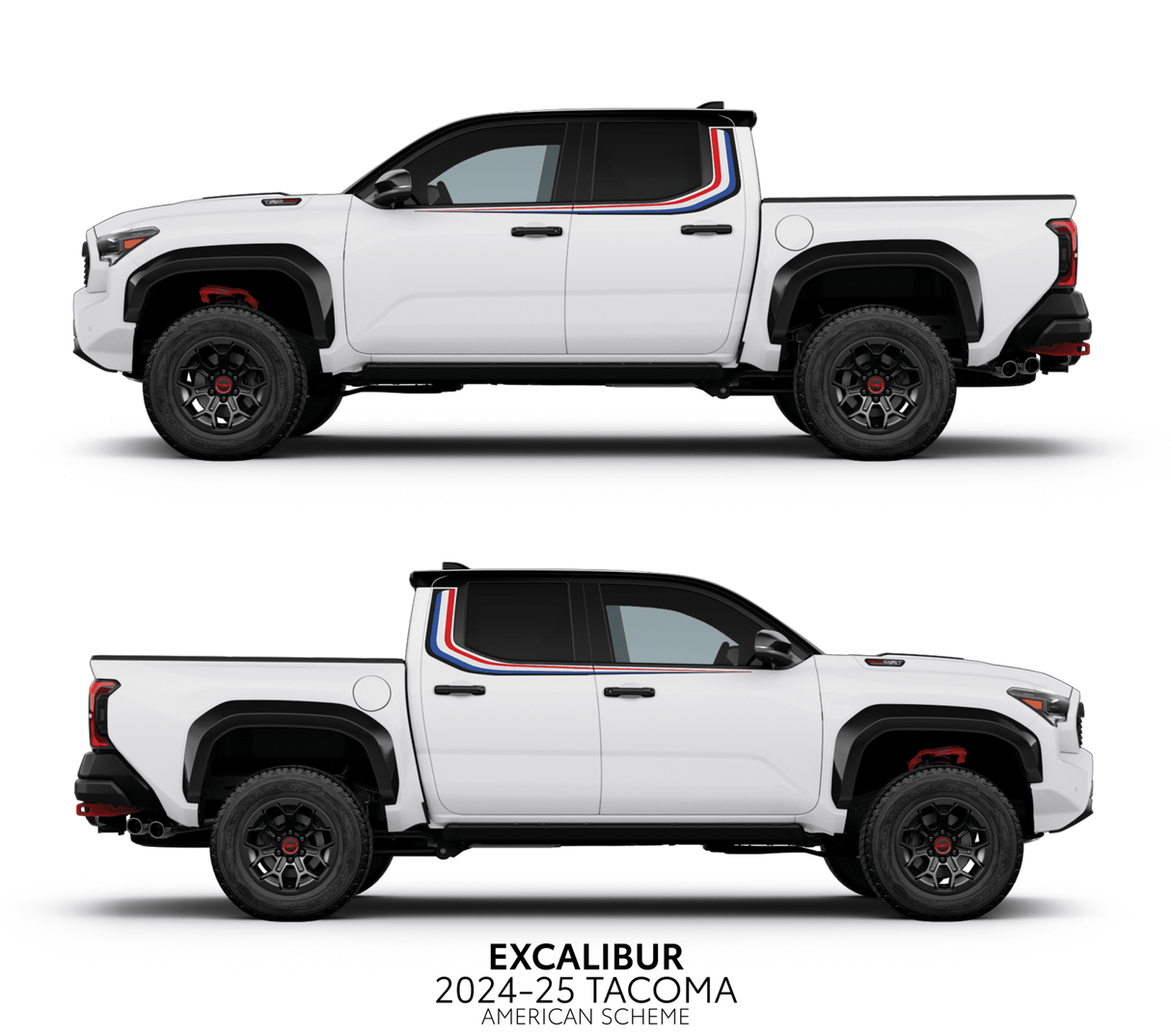 2024+ Tacoma Excalibur Decal Kit - Xtrusion Overland